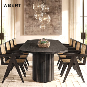 Wbert ชุดไม้สักสำหรับห้องนั่งเล่นกลางแจ้งหรูหราแบบอเมริกันเฟอร์นิเจอร์ไม้สำหรับตกแต่งบ้าน - Product Image 3