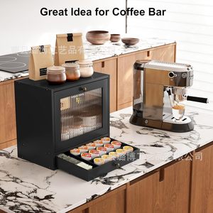 Contenedor ajustable para almacenar pan de 3 niveles con compartimentos para uso en la encimera de la cocina - Product Image 2