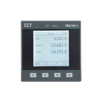 Medidor de Electricidad Trifásico CET PMC-53A-E con Múltiples Tarifas, 31 Armónicos, RS485 Modbus TCP y Ethernet