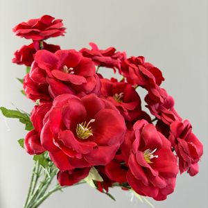 Arreglo de Rosas Artificiales Pingping, Decoración Floral de Seda de 3 Cabezas para Bodas, Hogar, Interiores y Exteriores - Product Image 4