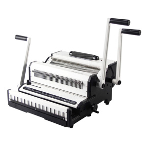 SW2500A Easy for Bind Multi-functional 2 in 1 Spiral Coil and Double <strong>Wire</strong> <strong>Binding</strong> Machine SW2500A - Product Image 4