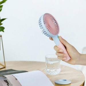 Nuevo Ventilador de Mano Portátil Recargable con Contraste de Color de Moda para Uso Doméstico - Product Image 3