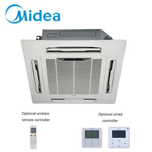 Midea smart 9600btu vrf high ceiling installation four-way cassette cooling and heating 50hz inverter ac air conditioner