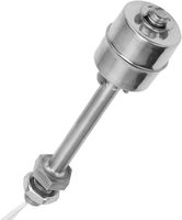 Interrupteur électrique en acier inoxydable 100mm 0 ~ 220V interrupteur d'eau d'aquarium contrôle de niveau Anti-sec eau essentielle