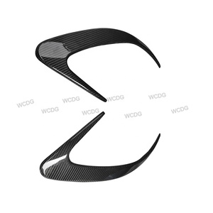 Parachoques trasero de fibra de carbono Canards para <span class=keywords><strong>Mercedes</strong></span> <span class=keywords><strong>Benz</strong></span> <span class=keywords><strong>CLS</strong></span> clase W218 CLS63 CLS400 500 550 <span class=keywords><strong>AMG</strong></span> 2015-2019 alerón divisor trasero aletas - Product Image 3