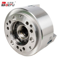BDEFU Solid Pneumatic Chuck 3 Jaw Lathe Chuck Steel Three Jaw Power Chuck for CNC Lathe Drilling Milling Machine