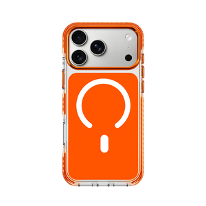 Schützende Magnetische Handyhülle mit Stoßfester Transparenter Acrylabdeckung für iPhone 17 16 15 Pro Max, Kabelloses Laden Möglich - Product Image 1