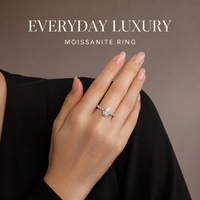 Bague de fiançailles en moissanite argentée, taille poire, trois griffes, pavé, pierres latérales, pour femme, mariage, vente en gros