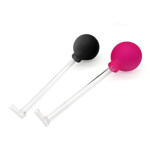 Bola de bulbo rojo oxidado + Tubo de Vidrio Curvo + espejo de boca de acero inoxidable + cepillo tubo de vidrio <span class=keywords><strong>anal</strong></span> de función múltiple - Product Image 6