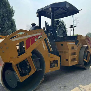 Doppio sany str130c rullo a tamburo compattatore idraulico vibratorio rullo compressore Tandem rotella altri macchinari usati - Product Image 1
