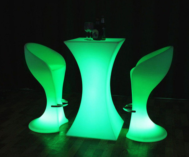 Night Club Funny Light up Led Light Bar Table