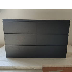 Cassettiera a 6 cassetti senza maniglie con cassetti estraibili in legno per l'organizzazione della camera da letto e del soggiorno - Product Image 4