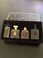 Lot de 4 mini-parfums liquides de luxe 25 ml Eau de Parfum, senteur crème de fraise, coffret cadeau, emballage personnalisé disponible
