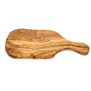 Tabla de Cortar de Madera Rectangular con Asa, Patrón de Grano Natural, Tabla de Cocina Sostenible, Apta para Lavavajillas - Product Image 1