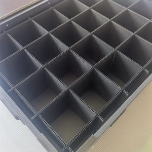 Rỗng Divider hộp coroplast Heavy Duty nhựa PP sóng rượu vang bao bì hộp Chọn Hộp tùy chỉnh coroplast corflute - Product Image 1