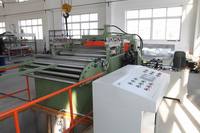 Machine de découpe et de redressement de bobines d'acier à commande PLC, haute précision