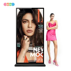 86" 75" 40 Inch Digital Signage And Displays Floor Stand Kiosk Totem 4K Video LCD Advertising Panel Smart TVS LED Display Screen