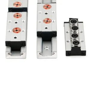 38mm Width Built In Double Axis Linear Guide Rail Tracker Roller Slide Woodworking Machinery CNC Aluminum Profile SGR15N SGB15N