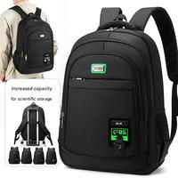 Sac à dos unisexe grande capacité en nylon imperméable et respirant avec bretelles courbées pour l'école et les voyages