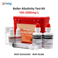 Kit de test d'alcalinité pour chaudière (Modèle B34a-30) Réactif liquide JUBWAY 100-2000mg/L Phénolphtaléine Méthyl Orange Eau industrielle