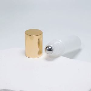 Envase de Lujo Vacío de 15ml en Acero Inoxidable Serigrafiado para Aceites Esenciales, Perfumes, Fragancias, Desodorantes y Masajes, en Vidrio Ámbar Transparente - Product Image 2