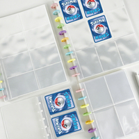 Classeur de cartes à collectionner en PP de qualité archivistique, transparent, sécurisé, format 3,5 pouces, pour cartes TCG