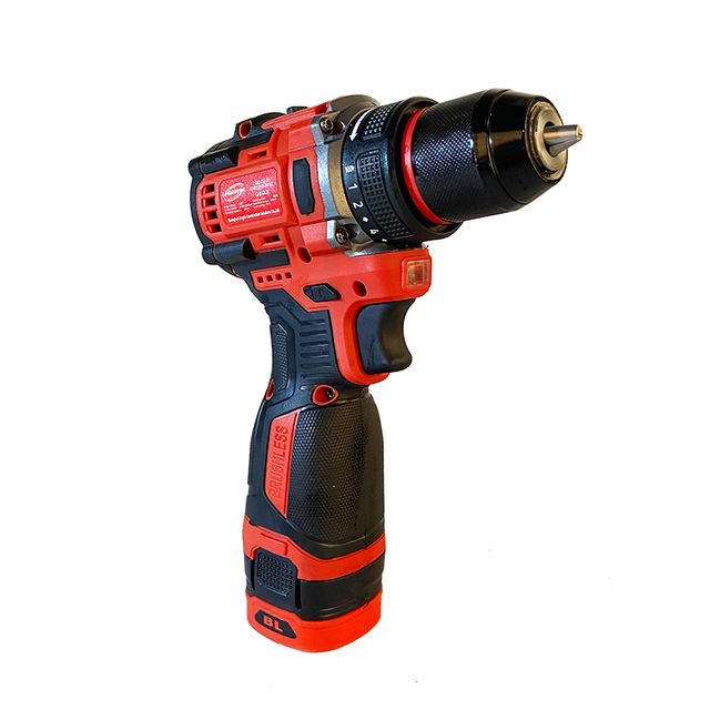 LDD01-H Cordless Drill Set Power Tools with Brushless Motor 60Nm Dual Speed Impact Shock Lithium Battery Charging Electric Drill