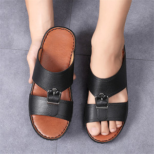Sandales décontractées arabes pour hommes en gros, grandes tailles, plates, rehaussantes et souples pour l'été et le printemps, usage extérieur - Product Image 6