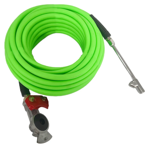 Kits de Mangueras para Inflar Neumáticos de Camión, 3/8" DI, 50 pies, WP 300 PSI, Manguera de PVC para Compresor de Aire con Conector Gladhand y Boquilla de Aire para Llenar Neumáticos de Automóvil - Product Image 4