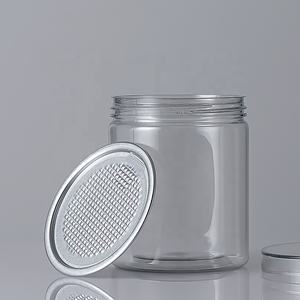 Fabbrica 290ml 360ml 430ml di plastica per animali domestici lattina di cibo per cani gatto Snack imballaggio biscotti al tonno noci vasetti di conservazione - Product Image 3