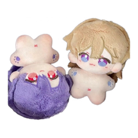 Poupée en peluche personnalisable en coton écologique de 10 cm et 20 cm, figurine de dessin animé en forme humaine, idole Kpop, votre propre jouet en peluche