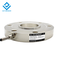 Capteur cylindrique circulaire Type anneau cellule de charge 100kg 5T bouton en acier inoxydable capteur de Force de Compression pour machines