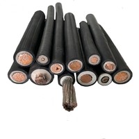 Heißer Verkauf 25mm 35mm 50mm 70mm 95mm flexibles Kupfers chweiß kabel
