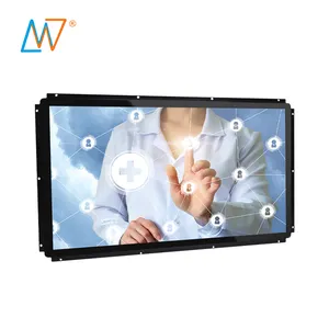 Shenzhen open frame 43 pollici touchscreen larga porta tv pannello 43 pollici capacitivo lcd touch monitor