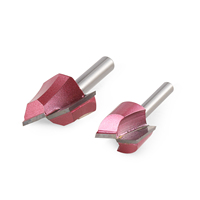 TideWay Fraise de gravure pour surfaces planes 6mm 8mm en carbure monobloc pour routeur CNC, outils de travail du bois, fraise à bois, ODM/OEM