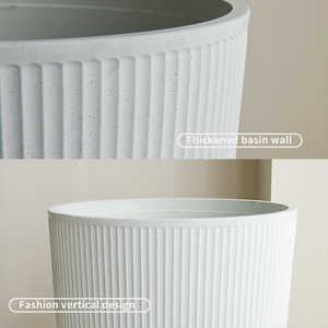Vaso per Fiori Grande in Resina Plastica Resistente, Alto e Conico, per Esterni e Interni, Ideale per Terrazza, Portico, Giardino, Casa, Patio e Ingresso - Product Image 5