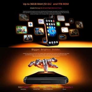 <span class=keywords><strong>Oukitel</strong></span> WP500อัลตร้าที่ถ่ายภาพด้วยความร้อน12GB + 1TB กล้อง108MP Android แบตเตอรี่16 10000mAh NFC OTG 5G smartphone - Product Image 4