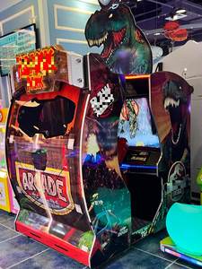 Máquina de <span class=keywords><strong>Juego</strong></span> de Disparos KAIMI de 55 Pulgadas, Mundo de Dinosaurios, para <span class=keywords><strong>2</strong></span> Jugadores, con 1 Año de Garantía, para Uso en Arcade - Product Image 6