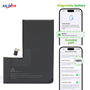 Batería Original Ilinda Diagnostic para <span class=keywords><strong>iPhone</strong></span> <span class=keywords><strong>14</strong></span> Pro, 3480mAh, Diagnóstico Mejorado, 100% de Salud, Batería para Teléfono - Product Image 1