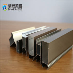 Manufactory ישיר חלון דלתות אלומיניום פרופיל זכוכית וילון קיר אלומיניום - Product Image 3