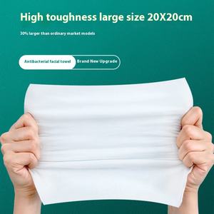 Serviette de <span class=keywords><strong>visage</strong></span> jetable 100% coton Lingettes nettoyantes pour le <span class=keywords><strong>visage</strong></span> pour les soins de la peau Serviette faciale douce et retirable - Product Image 5