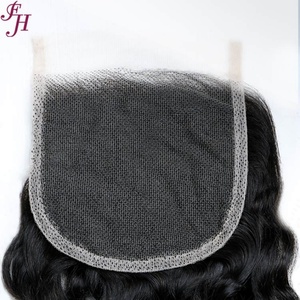 FH Wholesale <b>Cheap</b> Remy Hair Bundles 4x4 Transparent Lace Closure Raw Virgin Human Hair Closure with 3 Bundles - Product Image 3