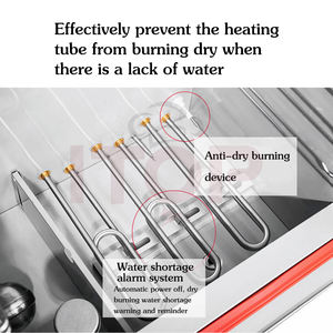 Armadio di cottura a vapore elettrico per cottura a vapore 24KW Reis-Dampf-muslimah attrezzatura da cucina armadio per riso a vapore - Product Image 3