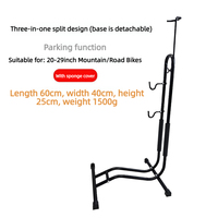 Support de stationnement de vélo en métal, type à insérer, présentoir de vélo en forme de L, béquille de support pour VTT et vélo de route