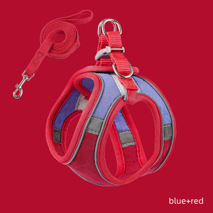 <span class=keywords><strong>Harnais</strong></span> réglable pour animaux de compagnie, anti-évasion, avec laisse, pour la promenade - Product Image 4