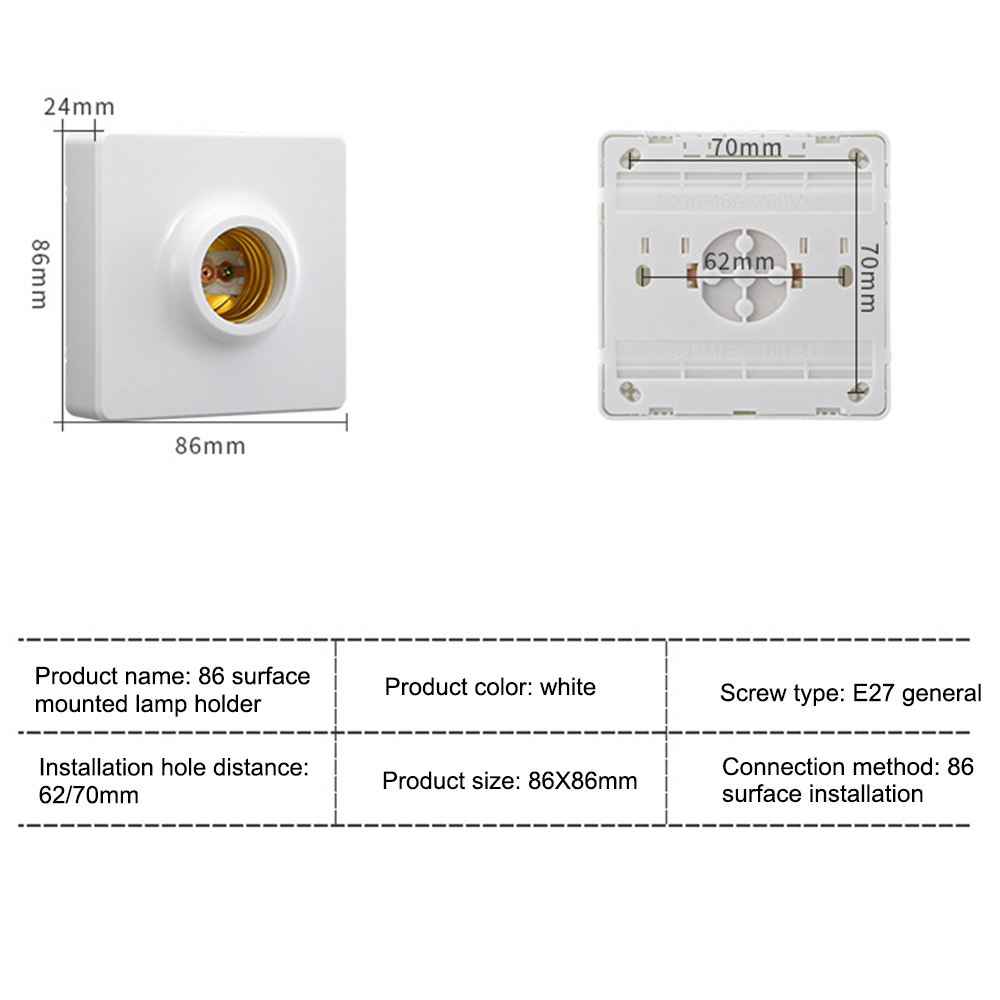Installazione a Vista
