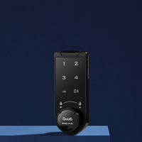 Serrure électronique pour armoire Guub P152, clavier tactile, mode public, serrure à came pour casier de salle de sport, porte en acier