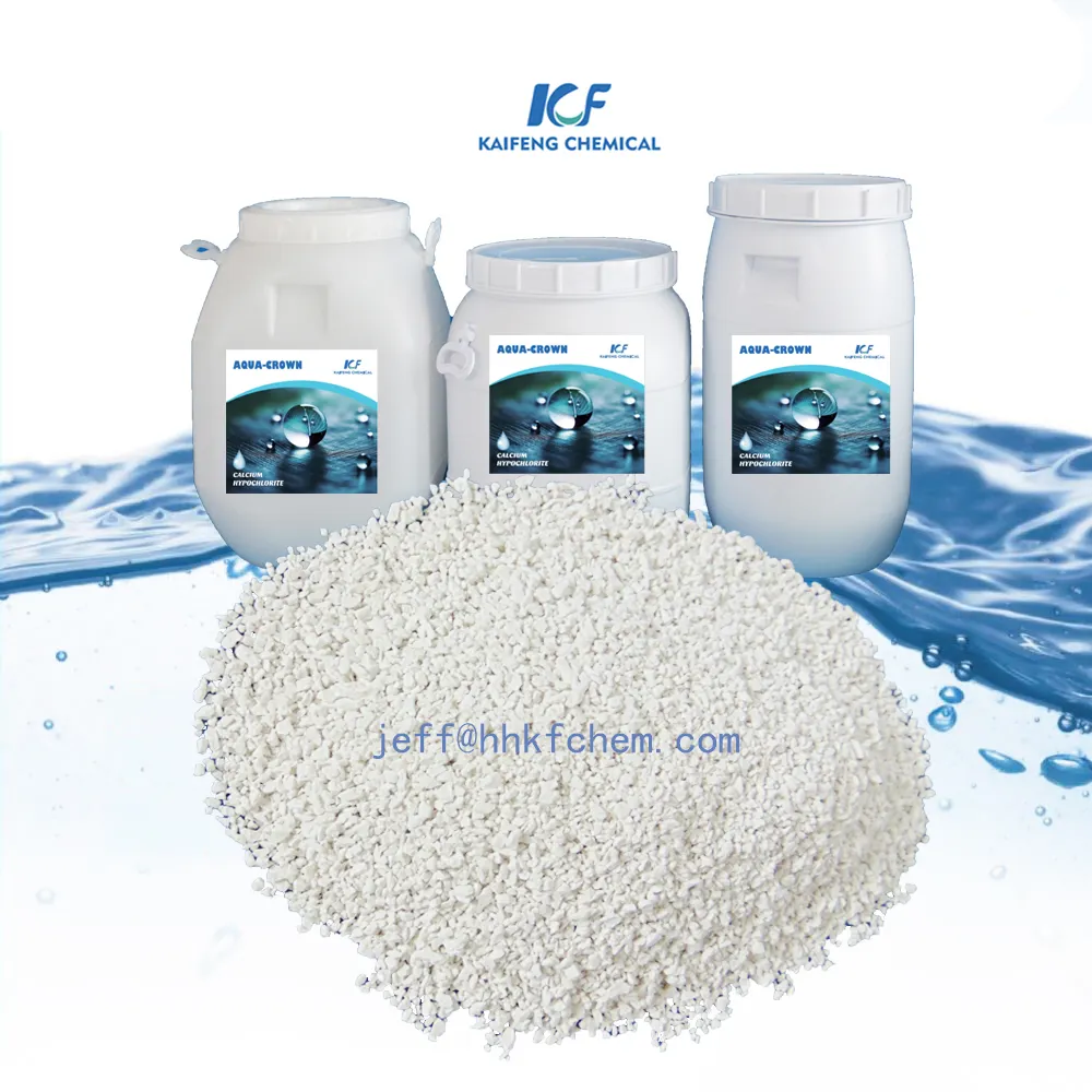 China Fabriek Leverancier Natriumproces 65-70% Calciumhypochloriet Korrels