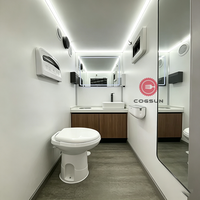 Cogsun Europe Standard Toilette portable, remorque de douche, toilettes pour usage extérieur