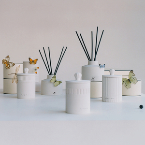 AIKUN Fashion Aromatherapy Bougie parfumée Pot en verre en céramique avec cire de soja pour Spa Yoga Cadeau Décoration de la maison Bougie parfumée - Product Image 6